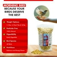 thumbnail image 7 of Morning Bird Miracle Meal 1.5 lbs – Soft Food for Birds with Vitamins & Supplements – Packed with Protein, Minerals & Amino Energy – Promotes Strong Feathers, Breeding & Overall Wellness, 7 of 7