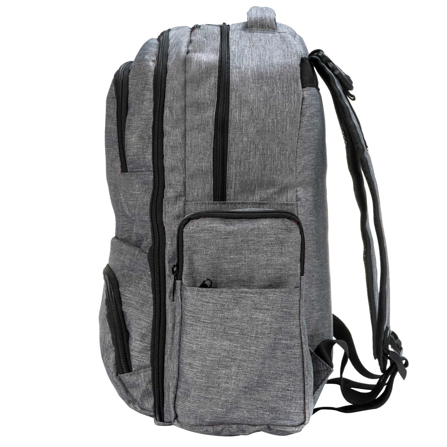 K-Cliffs Stroller Straps Changing Pad Included Backpack Diaper Bag, Gray