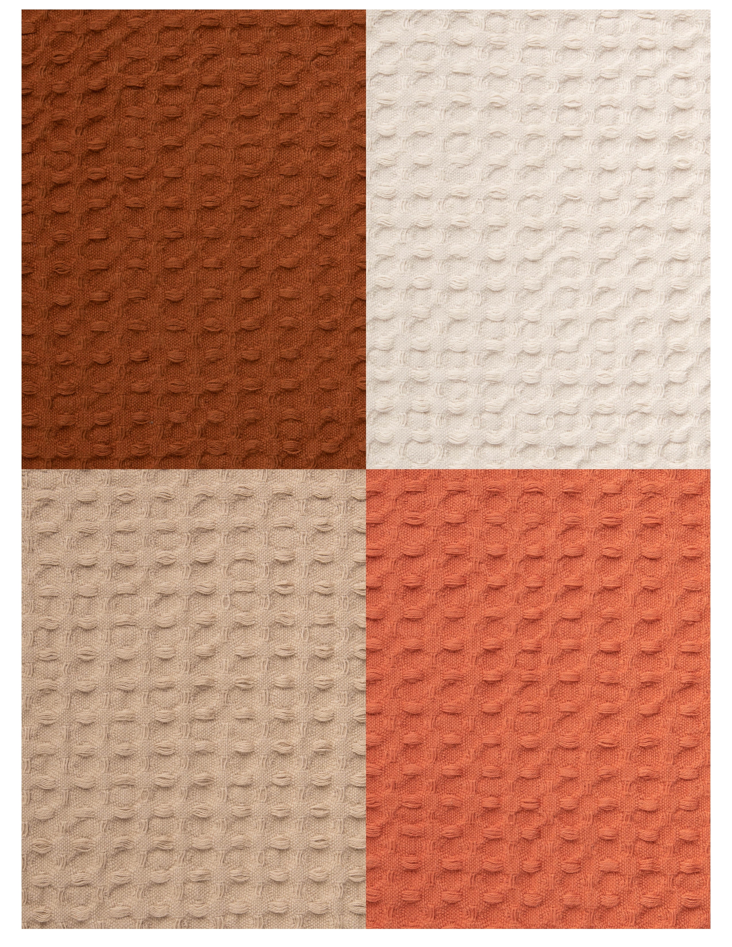 Mainstays 4-Piece 100% Cotton Waffle Dishcloths, Tan
