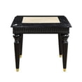 thumbnail image 2 of ACME Tayden End Table w/Marble Top, Natural Marble Top & Black Finish, 2 of 5