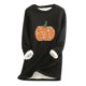 thumbnail image 3 of ICHUANYI liquidación mujer sudadera de lana gruesa manga larga estampado terciopelo cálido cuello redondo ropa interior Tops ICHUANYI WER202308174895, 3 of 3