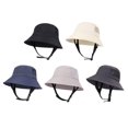 thumbnail image 3 of Nylon Sun Hat for Men & Women, Wide Brim UPF 50+ Bucket Hat for Fishing, Surfing, Hiking - Breathable Mesh, Packable Summer Outdoor Cap, 3 of 7