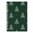 thumbnail image 7 of FORMRS 1-Subject Spiral Notebook 8" x 5" College Ruled 60 Refillable Sheet A5 Hard Cover, New Year Tree Pattern, 7 of 7