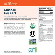 Kate Farms Organic 1.2 Glucose Support Shake, Vanilla, 16g Protein, 8.45 fl oz (6 Pack)