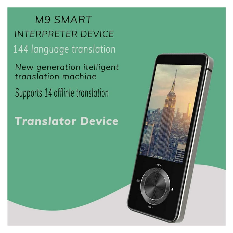 Instant Voice Translator Portable Language Translator In Real-time