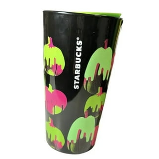 Starbucks Cup Korea 2022 Halloween Cat Double Layer Glass Cup With