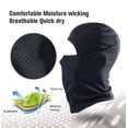 thumbnail image 4 of Minzimin 3 Pack Balaclava Ski Mask - Breathable UV Protection Face Cove for Motorcycle, Football, Cycling, Outdoor Sports, 4 of 7