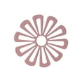 thumbnail image 2 of VerPetridure Household Flower-shaped Dining Table Heat Insulation, Non-slip Tea Mat, 2 of 2