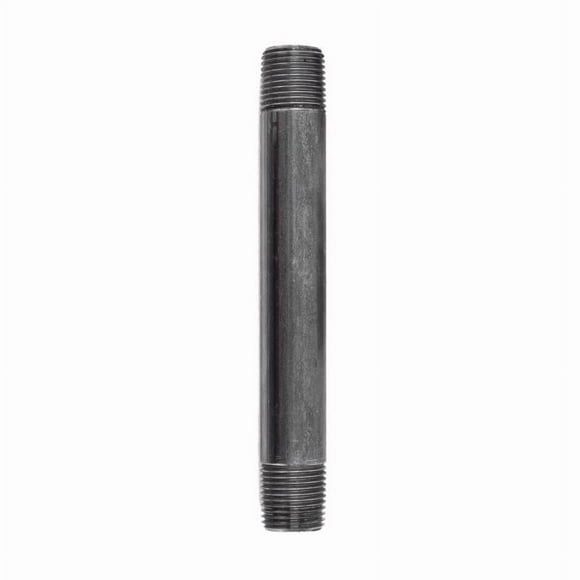 B&K Mueller 1/4 in. MPT T Black Steel 6 in. L Nipple