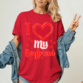 thumbnail image 3 of I Love My Boyfriend – Cute Valentine T-Shirt, 3 of 4