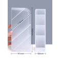 thumbnail image 3 of Desk Pen Holder Pencil Makeup Storage Box Kawaii Large Capacity Desktop Organizer Stand Case School Office Stationery, 3 of 5
