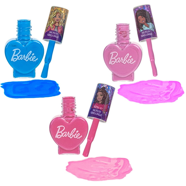 Girl paints barbie with nail polish hotsell