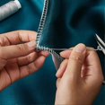 thumbnail image 2 of Small size latch hook, single head, ergonomic design, 3 way, latch hook, type 2 crochet needle, 2 of 3