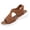 Brown, variant on Women Walking Sandals Arch Support Orthotic Comfortable Plantar Fasciitis Non-slip Casual Open Toe Sport Sandals for Athletic Summer Beach Brown 38