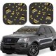 thumbnail image 1 of Balery Bee Parasol para parabrisas de coche de 2 piezas | Parasol plegable para parabrisas delantero de coche para la mayoría de sedanes-Large, 1 of 6