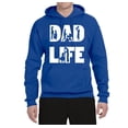 thumbnail image 2 of Wild Bobby,Dad Life Kids Father Husband Best Dad Gift, Father's Day, Unisex Graphic Hoodie Sweatshirt, Royal, 2XL, 2 of 3