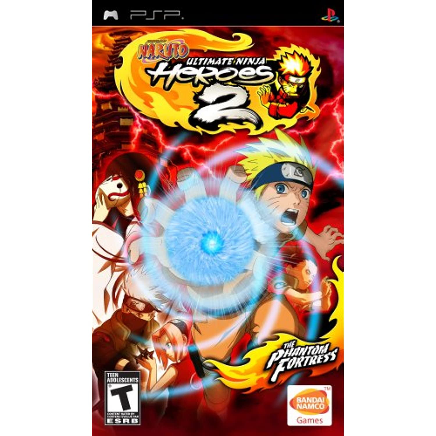 Naruto Shippuden Ultimate Ninja Heroes 3 PSP - for sale online