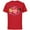 Red, variant on Disney Alice's Wonderland Bakery Friends are a Sweet Treat - Short Sleeve Cotton T-Shirt for Adults - Customized-Black