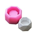 thumbnail image 3 of Silicone Flowerpot Molds, Silicone Molds for Concrete Flower Pots, Square and Round Double-Layer Design Concrete Pot Molds for DIY Homemade Succulent Planters Gardening Pots, 3 of 9