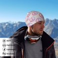 thumbnail image 5 of Neck Gaiter Face Cover Scarf, 90s Style Peace sign Retro Soft Face Sun Mask Cover Scarf Headband Cooling Sweat Absorbing Bandanas Hiking Cycling Running, 5 of 7