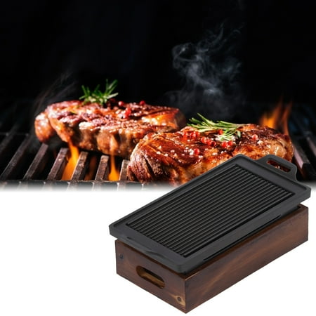 

Multi-Function Household Barbecue Baking Tray Smokeless Grill Pan Cooking Non-Stick Barbecue Plate Portable Outdoor BBQ Grill Pan