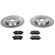 Powerstop K5569 PSBK5569 REAR 1 CLICK BRAKE KIT W/ HARDWARE