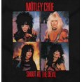 thumbnail image 2 of Brisco Brands Motley Crue Shout at The Devil Song Graphic T Shirt Men or Women Black, 2 of 8