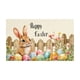 thumbnail image 2 of Decoración del hogar de Pascua,23.6X15.7In Easter Bunny Print Decorative Doormat Decoración del hogar, 2 of 7