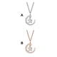 thumbnail image 4 of Sonducket Collar con colgante de luna y estrella, collares de circonita, decoración de cadenas, adornos ajustables, joyería para mujer, Ropa, zapatos y accesorios Miscelánea Oro rosa, 4 of 6