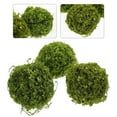 thumbnail image 6 of Zehuanyu 3Pcs Artificial Hanging Topiary Plant Balls Faux Hanging Plants for Ceiling Green, 6 of 6
