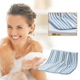 thumbnail image 4 of Luoshdecor Coral Velvet Washcloth Towel, Soft and Highly Absorbent Hand Towel Wash Cloths for Bathroom, Gym, Hotel, 4 of 5