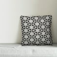 thumbnail image 2 of Creative Products Black and Grey Geo Circles 20x20 Spun Poly Pillow, 2 of 2