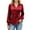 Red., variant on Akafmk Womens Long Sleeve Maternity Tops,Womens Maternity Solid Color Satin V Neck Ruched Detail Elegant Blouse Pregnancy Fashion Mama Tops