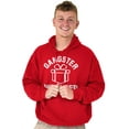 thumbnail image 5 of Christmas Presents Gangster Wrapper Unisex Plus Size Hoodie Brisco Brands 2X, 5 of 6