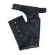 thumbnail image 1 of Hot Leathers Chaparreras de cuero totalmente forradas (negro grande), 1 of 1