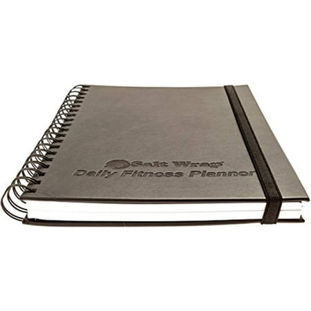 SaltWrap The Daily Fitness Planner - Best Weight Training Log, Food Journal and Fitness