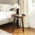 thumbnail image 4 of Costway 1 PCS Round Side Table Sofa Coffee End Accent Table Nightstand Home Furniture, 4 of 10