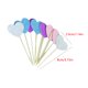 thumbnail image 4 of Advancent 30pcs Corazón de Patrón Recoger Adhesivo Fieltro Palillos Cóctel Sandwich Decoración del hogar Color claro mixto Advancent JJ17337-11, 4 of 6
