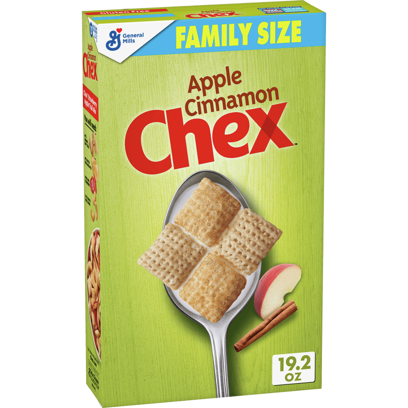 Apple Cinnamon Chex Breakfast Cereal, Gluten Free, 19.2 oz Walmart
