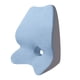 thumbnail image 5 of Almohada de soporte, cojín de asiento, almohadilla para la espalda al conducir, almohada ergonómica para la cintura del coche. azul, 5 of 9