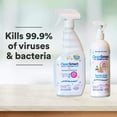thumbnail image 3 of Toy Disinfectant Spray Kills 99.9% of Viruses and Bacteria, Rinse Free, 16 oz Bottle, (Pack of 2), 3 of 4