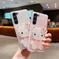 thumbnail image 3 of Patrón de carcasa de espejo de Hello Kitty adecuado para la funda del teléfono Samsung A14 A53, 3 of 4