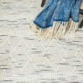 thumbnail image 6 of SAFAVIEH Marbella Riagan Diamond Runner Rug, Ivory/Grey, 2'3" x 9', 6 of 8