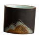 thumbnail image 3 of Taza de cerámica perfecl con patrón abstracto negro para espresso jugo y yerba mate, 3 of 7