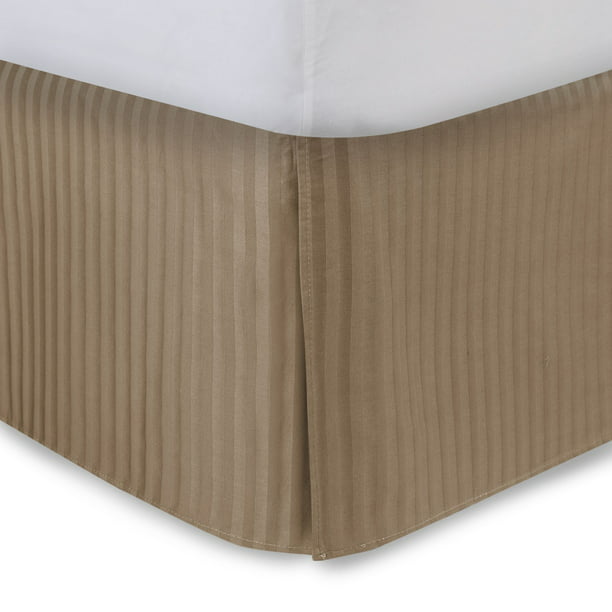 Camel Bed Skirt King 21 Inch, 21 Inch Drop King Size Bed Skirt