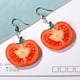 thumbnail image 2 of Xihbxyly Pendientes de Fruta, Bonito Colgante de Sandía, Accesorios Ligeros de Verano, Diseño Novedoso y Moderno, Ideal para Uso Diario, Fiestas y Vacaciones, Ideal para Amantes de La Moda. Idea de R, 2 of 7