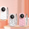 thumbnail image 4 of DDQ-pulidora de uñas recargable, máquina para exfoliación pulida con pantalla LCD, lijadora de bajo ruido para uñas de Gel, 30000RPM, 4 of 5