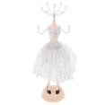 thumbnail image 1 of Jewelry Display Stand Necklace Holder Space Saving Easy to Coordinate White 24.00X7.00X2.50CM 1Pcs, 1 of 5