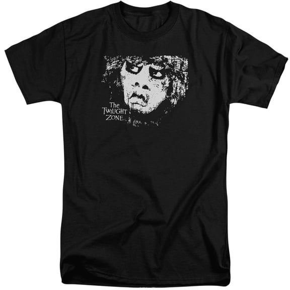 Twilight Zone Winger Adult Tall T-Shirt 18/1 T-Shirt Black