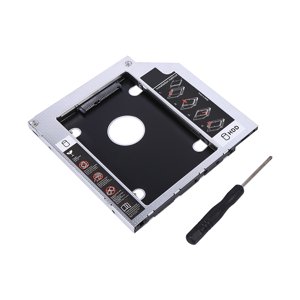 9.5mm Aluminium , Disque dur Bay Caddy Usb Raccordo HDD SSD Pièce jointe Homme Sexe Optique DVD Adaptateur pour ordinateur portable